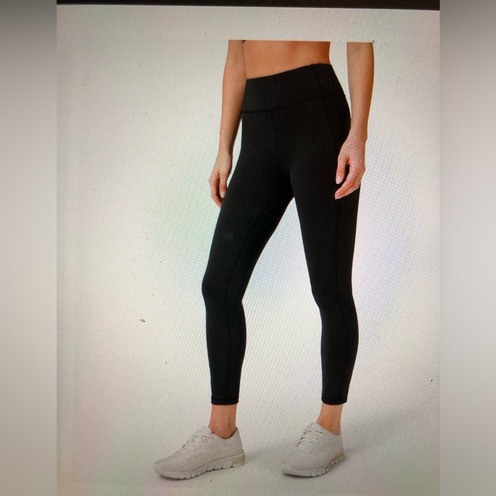 Lululemon Invigorate High Rise Tight 25” Black Size LIKE NEW!